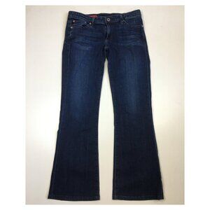 AG ADRIANO GOLDSCHMIED Medium Wash Irregular THE CLUB 5 Pocket Med Wash Jeans